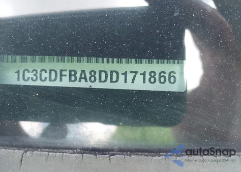 2013 Dodge Dart Sxt из США, поврежденный, VIN 1C3CDFBA8DD171866